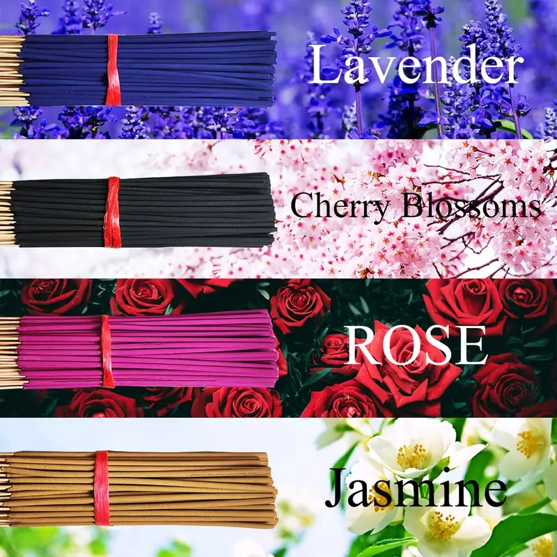 Perfume Villa Fragrance - 80/200 Natural Incense Sticks - Home