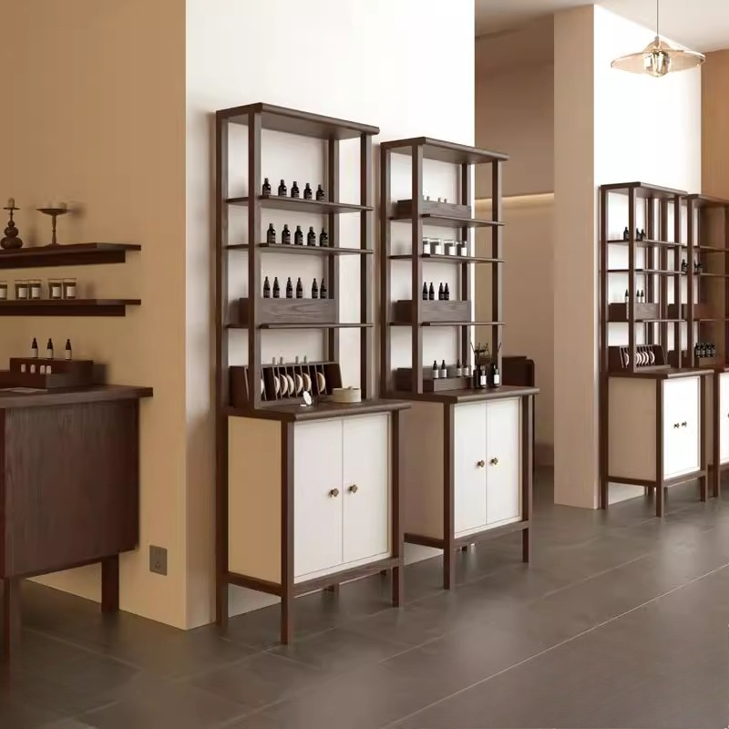Perfume Fragrance Shop - Fragrance shop wall cabinet essential oil