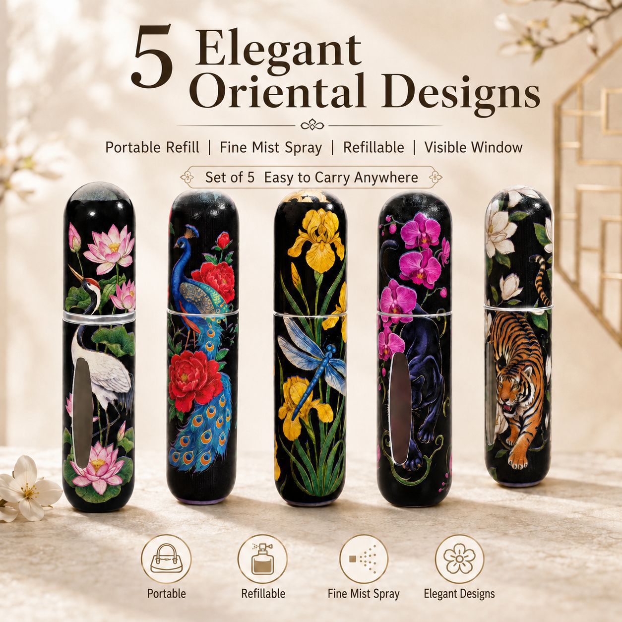 5pcs Flower and Bird Secret Re - đánh giá và giá Perfume Fragrance Direct