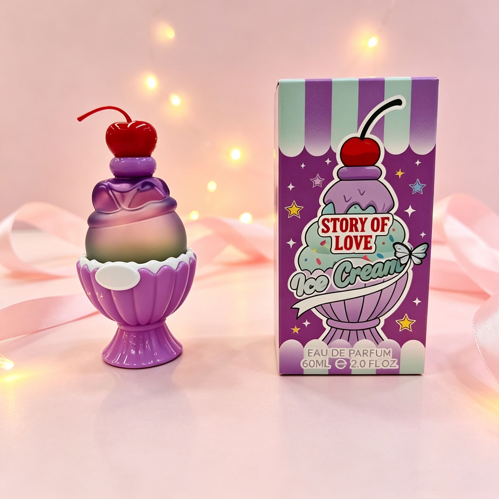 Cute Ice Cream Shaped Eau De P - đánh giá và giá Perfume Floral Fragrance