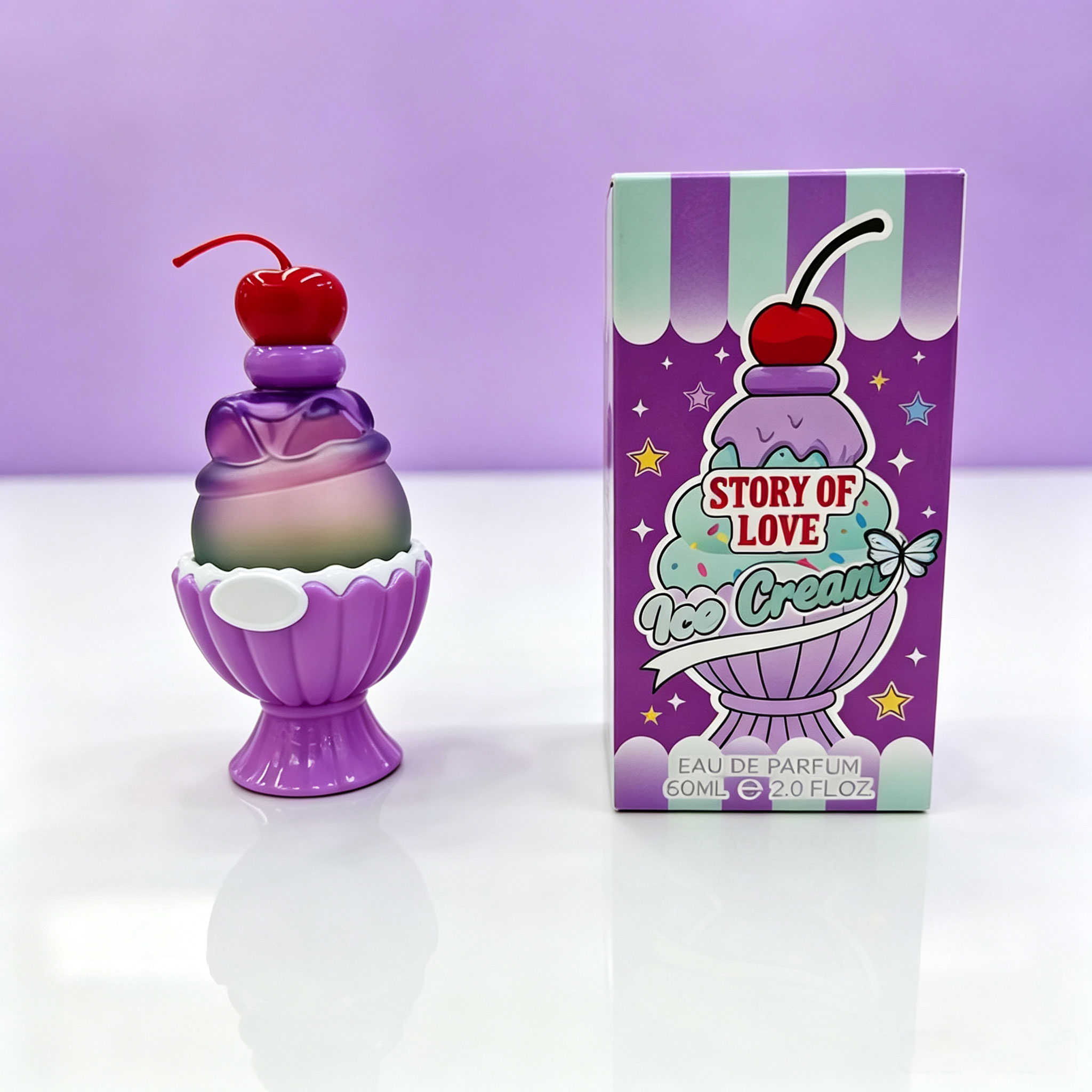 Cute Ice Cream Shaped Eau De P - đánh giá và giá Perfume Floral Fragrance