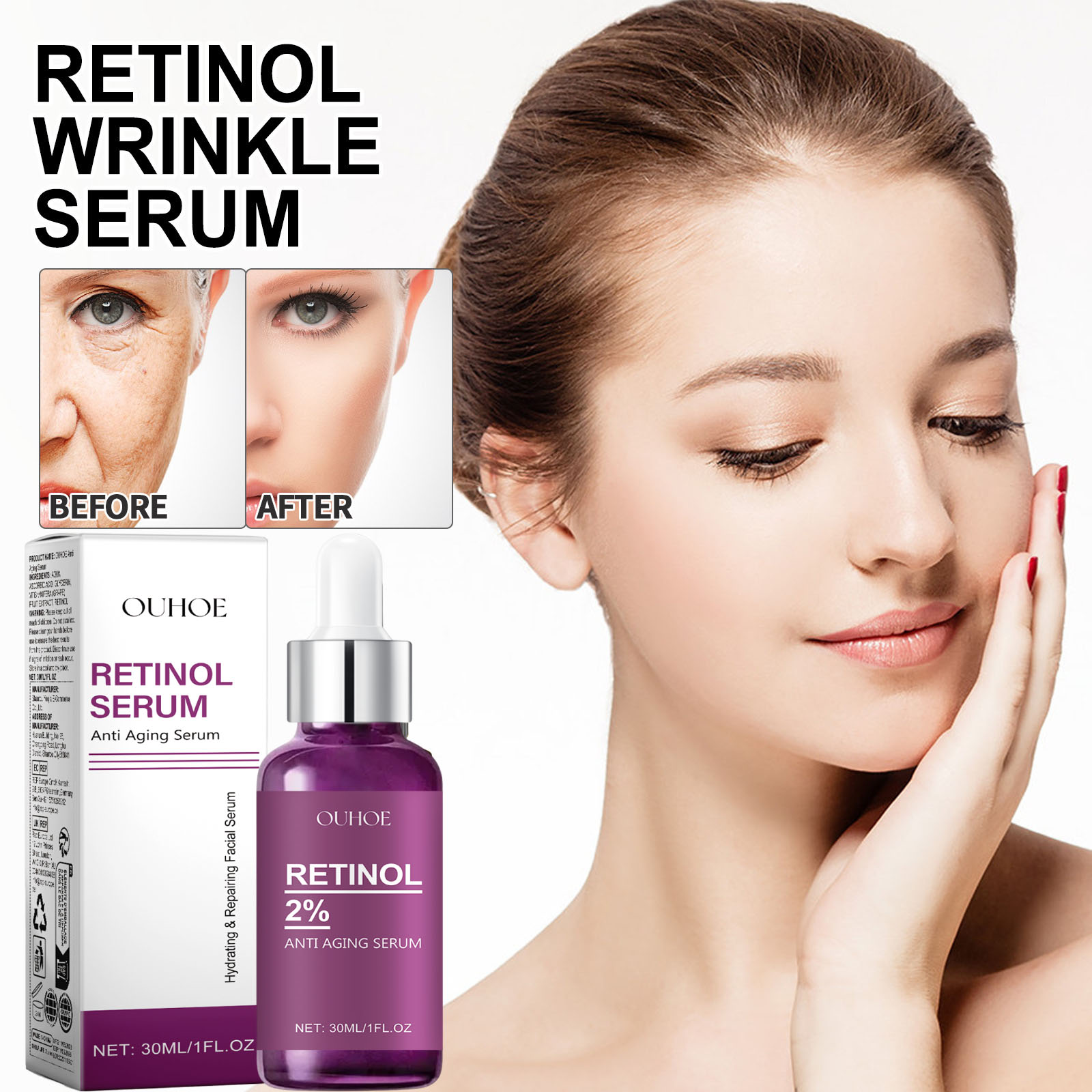 Retinol Remove Wrinkle Face Se - đánh giá và giá The Ordinary Serum Hyaluronic Acid