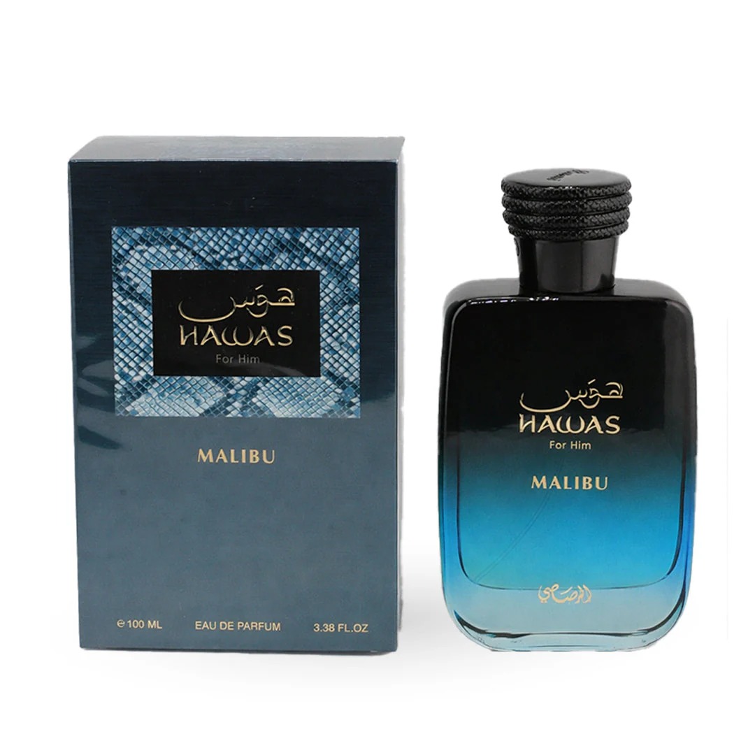 Rasasi Hawas Malibu For Him ED - đánh giá và giá Perfume Fragrance Direct