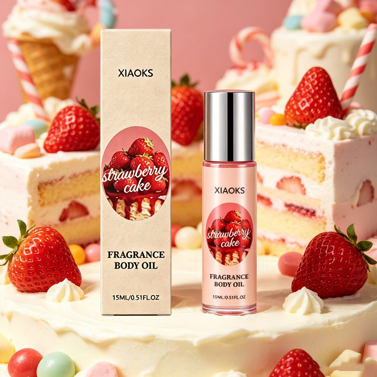 1 Bottle of Strawberry Cake Sw - đánh giá và giá Perfume Floral Fragrance