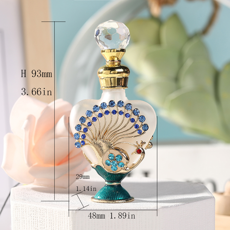 10Ml Trái Tim Pecock Hoa Hồng  - đánh giá và giá Perfume Fragrance Attar