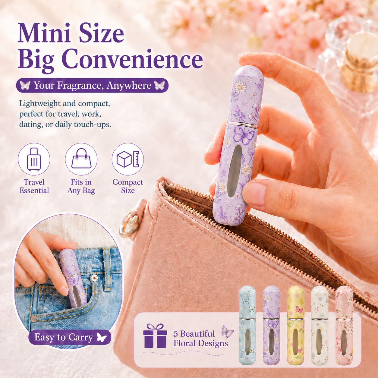 5pcs Spring Flower Fragrance S - đánh giá và giá Perfume Fragrance Direct